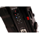 Hedbox RP-DC100V Dual V-Mount Battery Charger and DC Uninterruptible Power Supply