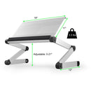 Uncaged Ergonomics Workez Executive Laptop Stand (Silver)