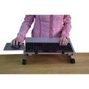 Uncaged Ergonomics Workez Keyboard Tray Stand (Silver)