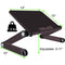 Uncaged Ergonomics Workez Light Folding Laptop Stand Riser