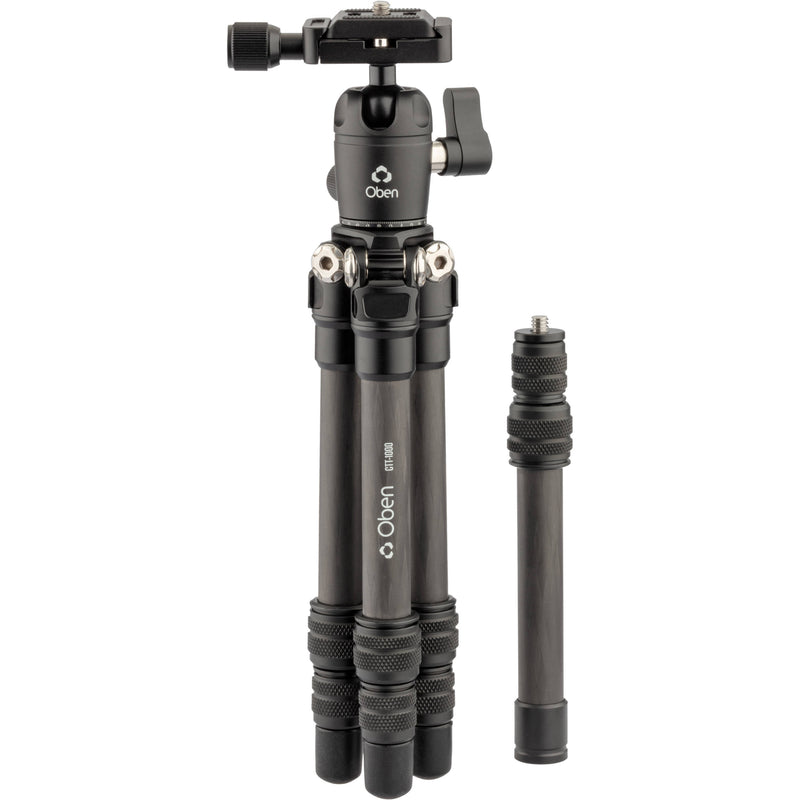 Oben CTT-1000 Carbon Fiber Tabletop Tripod and Oben SPA-1000 Arca-Type Smartphone Tripod Adapter Kit