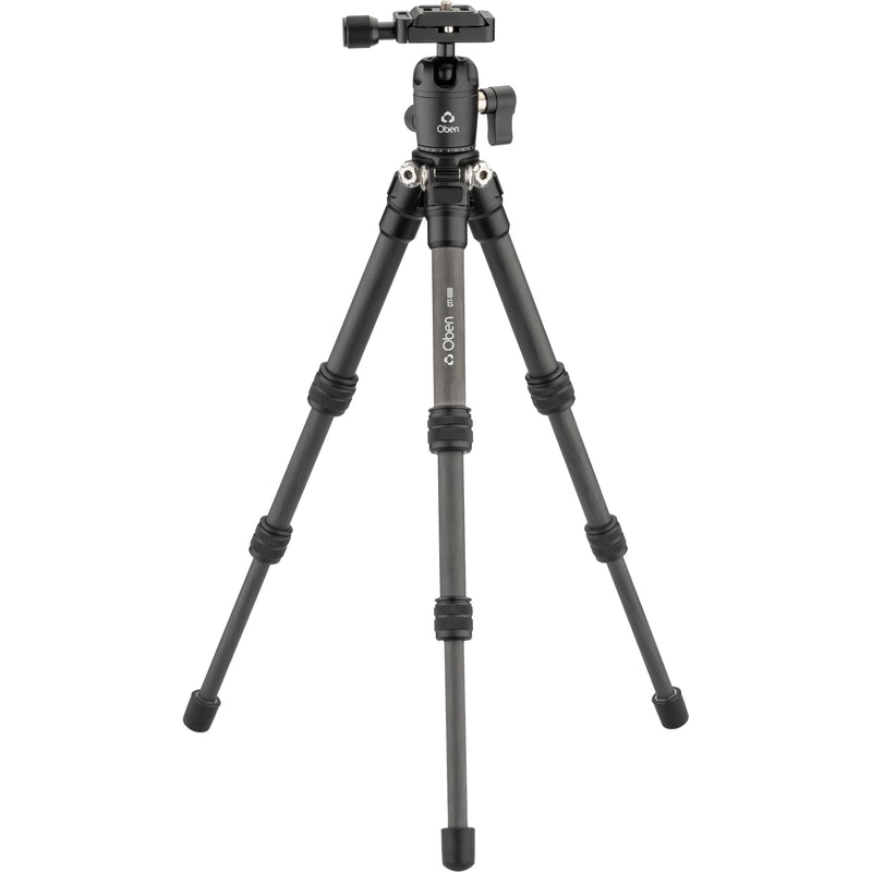 Oben CTT-1000 Carbon Fiber Tabletop Tripod and Oben SPA-1000 Arca-Type Smartphone Tripod Adapter Kit