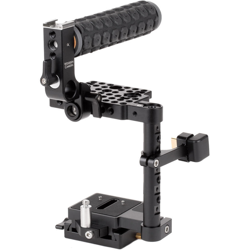 Wooden Camera Unified BMPCC4K Camera Cage (Rubber Handle)