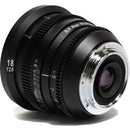 SLR Magic MicroPrime Cine 18mm T2.8 Lens (E-Mount)