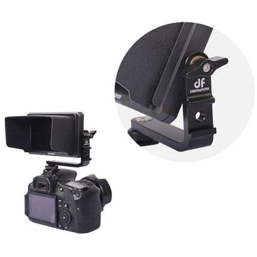 DigitalFoto Solution Limited Monitor 360 Rotation L Bracket with Cold Shoe Mount