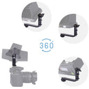 DigitalFoto Solution Limited Monitor 360 Rotation L Bracket with Cold Shoe Mount