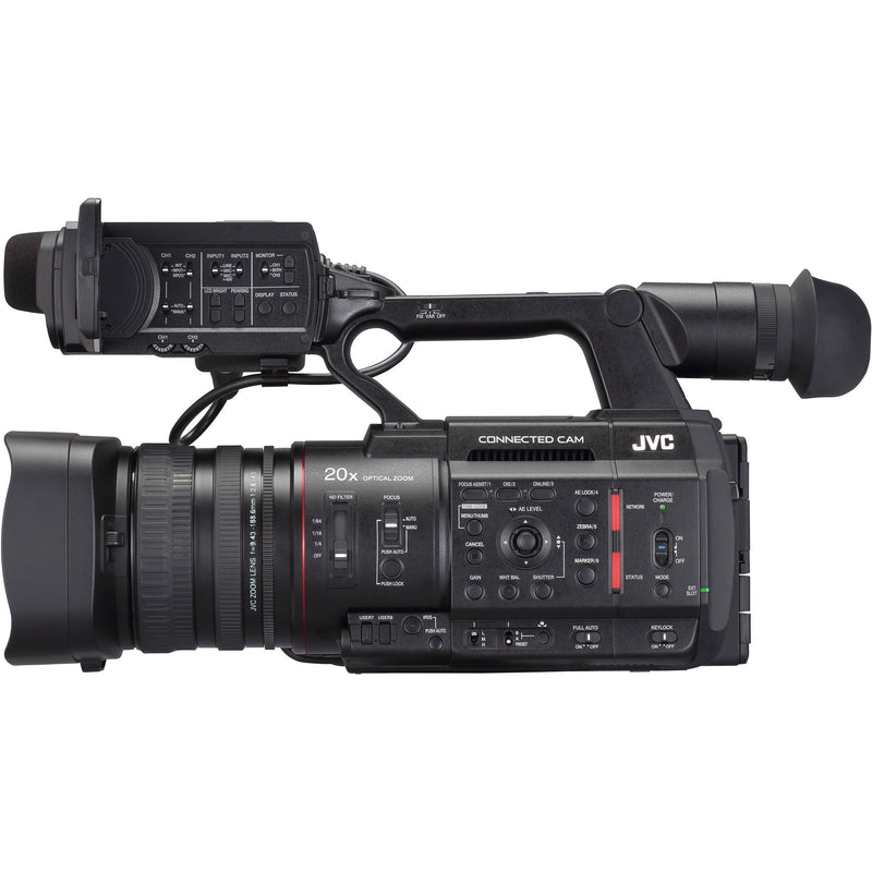 JVC GY-HC500USPCU Handheld Connected Cam 1" 4K Professional Camcorder