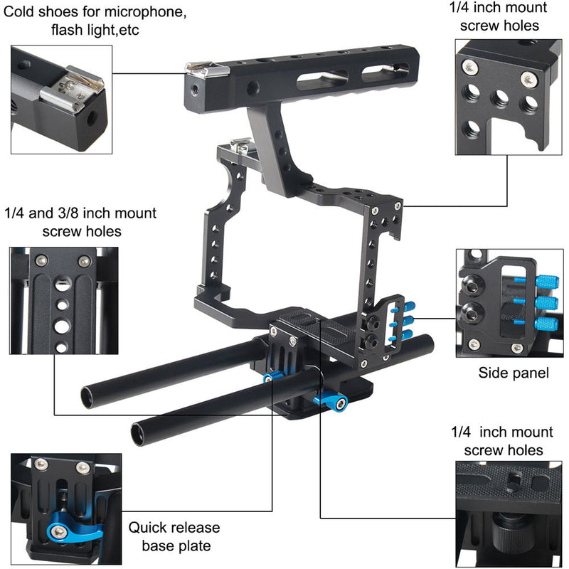 YELANGU Cage Foe The Panosonic GH4