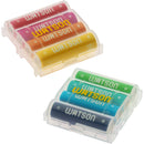 Watson Chroma Rechargeable AA NiMH Batteries (2500mAh, 1.2V, 8-Pack, Multicolored)