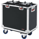 Gator Cases G-Tour Flight Case for Two 350-Style Moving Head Lights (Black)