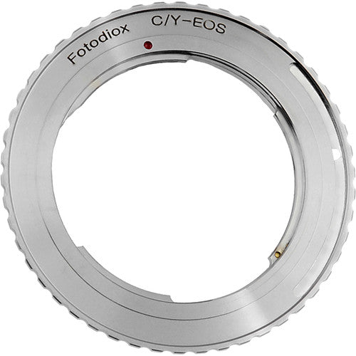 FotodioX Lens Mount Adapter Compatible with Contax/Yashica SLR Lens to Canon EF and EF-S Mounts