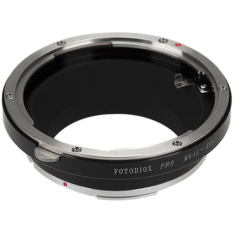 FotodioX Pro Lens Mount Adapter Compatible with Mamiya 645 Mount Lenses to Canon EF and EF-S Mounts