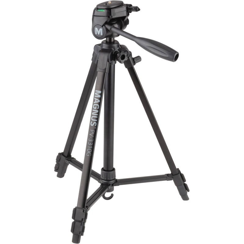 Magnus PV-3310G Photo/Video Tripod with Geared Center Column