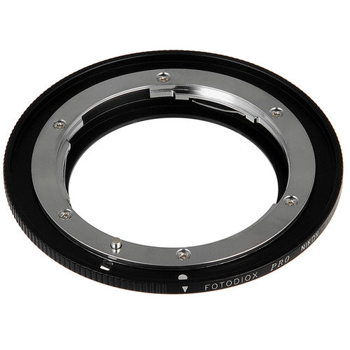 FotodioX Pro Lens Mount Adapter Compatible with Nikkor F Mount D/SLR Lens to Canon EF and EF-S Mounts