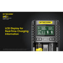 Nitecore UMS2 Intelligent USB Dual-Slot Superb Battery Charger