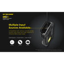 Nitecore UMS2 Intelligent USB Dual-Slot Superb Battery Charger