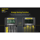 Nitecore UMS4 Intelligent USB Four-Slot Superb Battery Charger