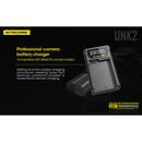 Nitecore UNK2 Dual-Slot USB Charger for Nikon EN-EL15 Batteries