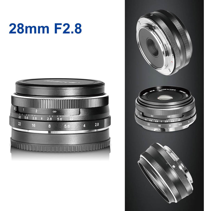 Meike MK-28mm f/2.8 Lens for Canon EF-M