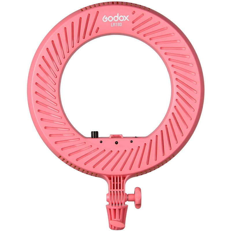 Godox LR180 Daylight Ringlight (Pink)