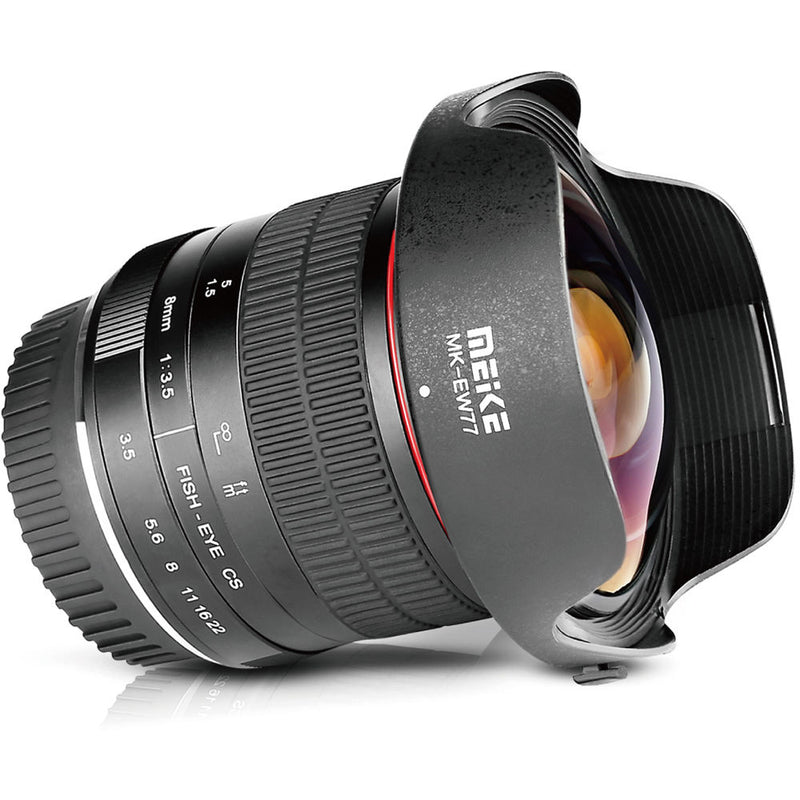 Meike MK-8mm f/3.5 Fisheye Lens for Canon EF