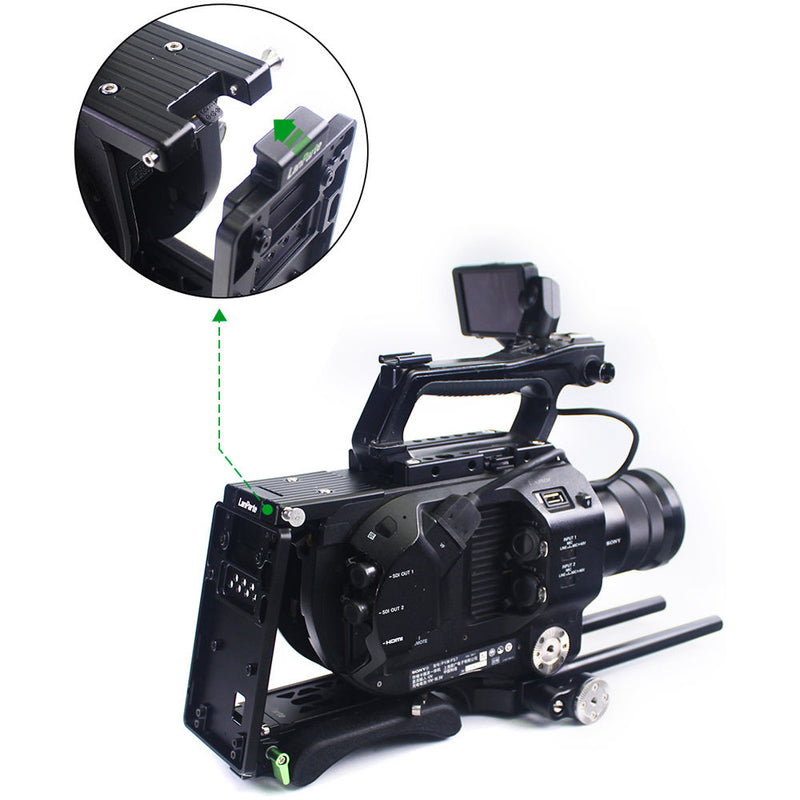 LanParte Basic Rig Kit for Sony FS7 Camera