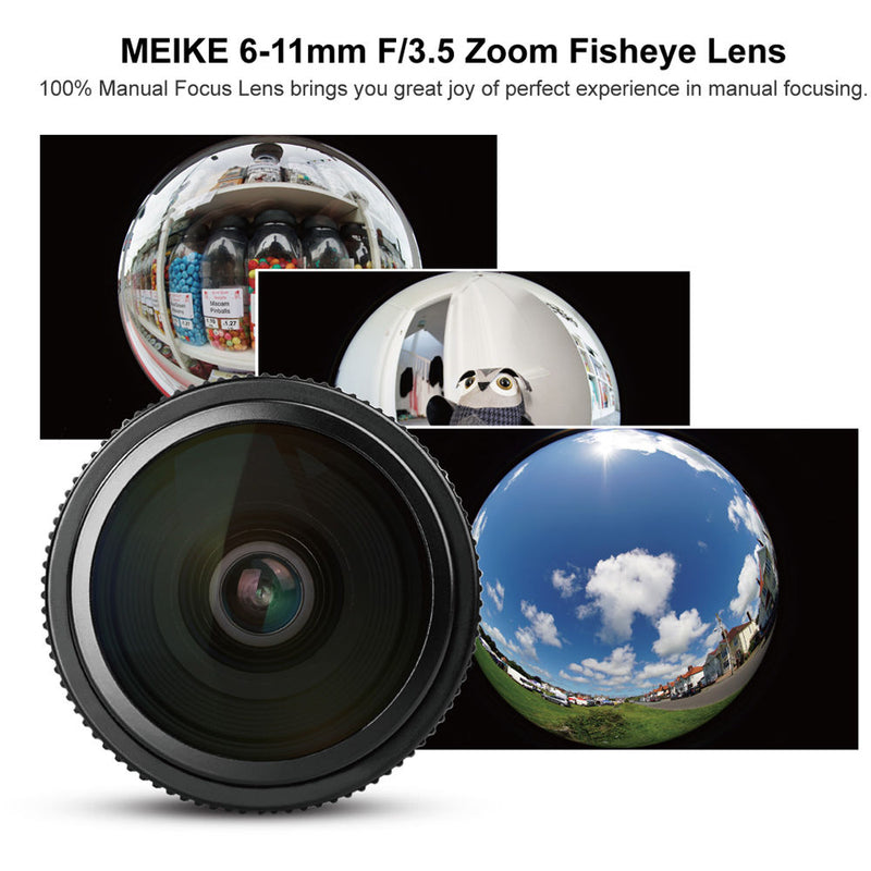 Meike MK-6-11mm f/3.5 Fisheye Lens for Sony E