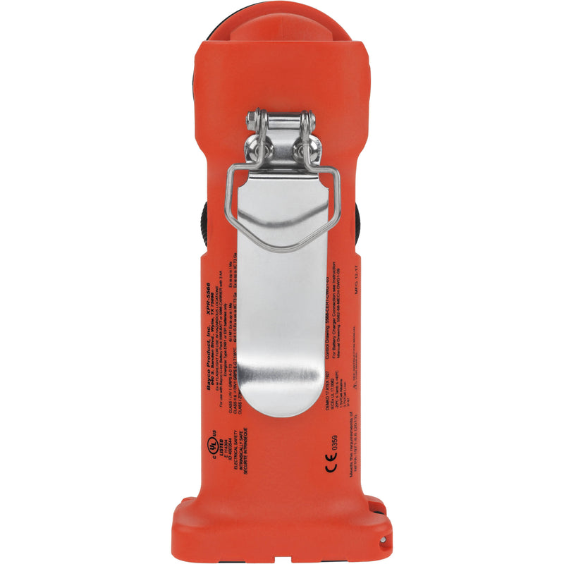 Nightstick XPR-5568RX INTRANT Intrinsically Safe Permissible Dual-Light Right-Angle Rechargeable LED Light (Red)