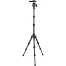 Oben CTT-1000 Carbon Fiber Tabletop Tripod and Oben SPA-1000 Arca-Type Smartphone Tripod Adapter Kit