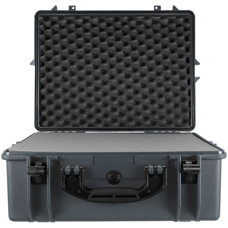 Porta Brace PB-2600FP Hard Case with Foam Interior (Silver Platinum)