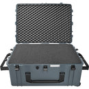 Porta Brace PB-2780FP Wheeled Hard Case with Foam Interior (Silver Platinum)