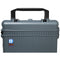 Porta Brace PB-2850F Wheeled Hard Case with Foam Interior (Silver Platinum)