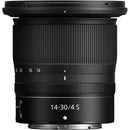 Nikon NIKKOR Z 14-30mm f/4 S Lens with UV Filter Kit