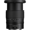 Nikon NIKKOR Z 14-30mm f/4 S Lens with UV Filter Kit