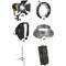 Genaray Torpedo Portable Daylight Focusing 3-LED Light Softbox Kit