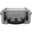 Porta Brace PB-2300FP Hard Case with Foam Interior (Platinum Silver)