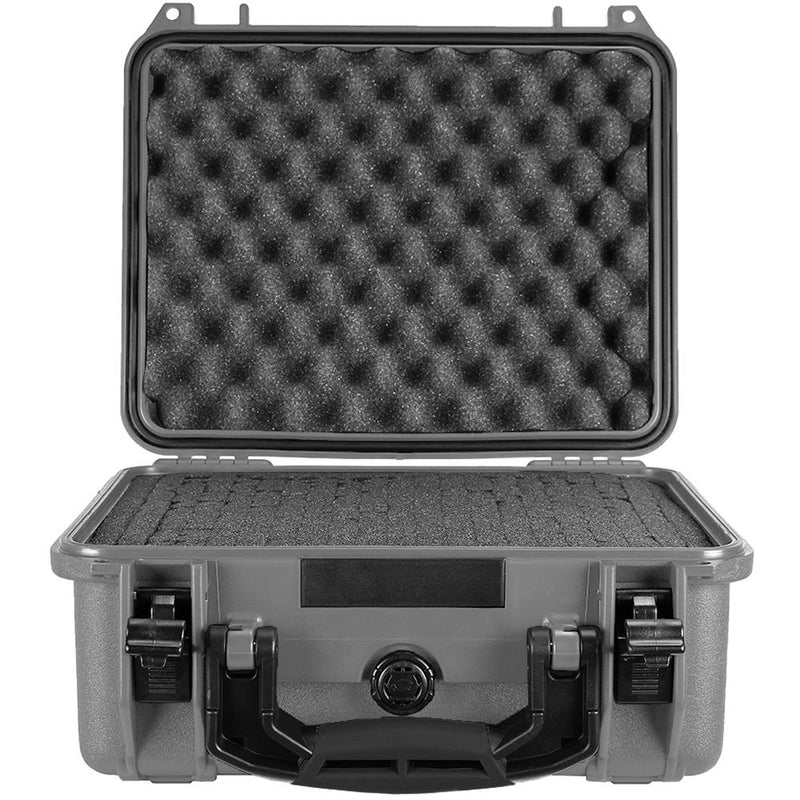 Porta Brace PB-2300FP Hard Case with Foam Interior (Platinum Silver)