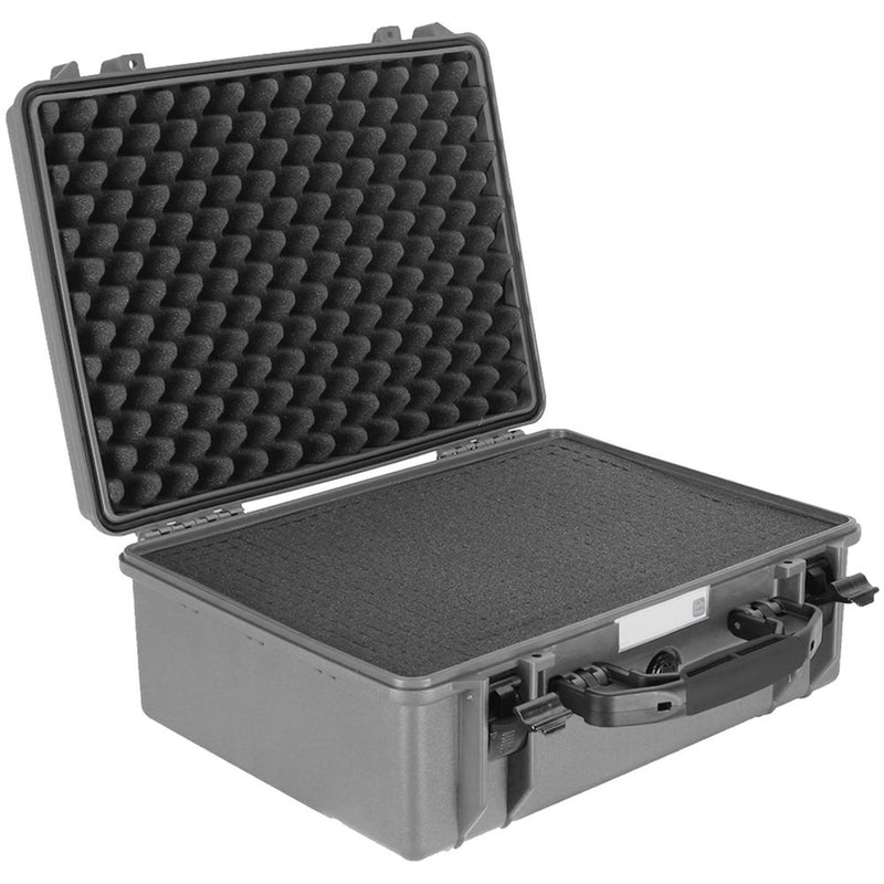 Porta Brace PB-2500FP Hard Case with Foam Interior (Silver Platinum)