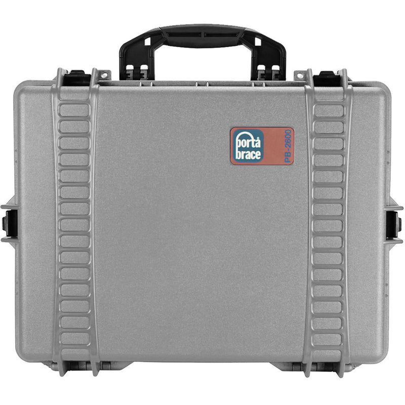 Porta Brace Large Hard Case with Removable Soft Case (Silver Platinum)