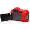 easyCover Silicone Protection Cover for Canon R (Red)