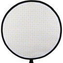 Genaray PortaSun Round Flexible Bi-Color LED Light with Softbox and Grid (20")