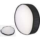 Genaray PortaSun Round Flexible Bi-Color LED Light with Softbox and Grid (20")