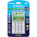 Panasonic eneloop AA Rechargeable NiMH Batteries and Individual Quick Charger