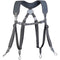 OP/TECH USA Dual Harness Uni-Loop Version (Extra Long, Black)