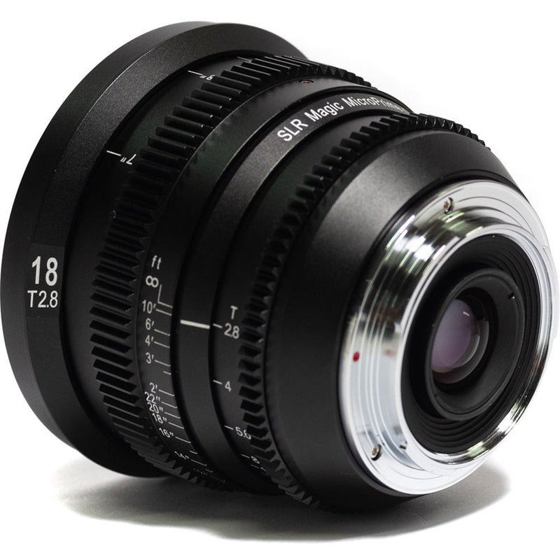 SLR Magic MicroPrime Cine 18mm T2.8 Lens (Fuji X Mount)