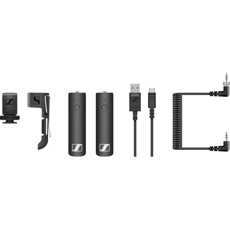 Sennheiser XSW-D PORTABLE INTERVIEW SET Digital Camera-Mount Wireless Plug-On Microphone System with No Mic (2.4 GHz)