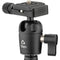 Oben CTT-1000 Carbon Fiber Tabletop Tripod and Oben SPA-1000 Arca-Type Smartphone Tripod Adapter Kit