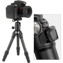 Oben CTT-1000 Carbon Fiber Tabletop Tripod and Oben SPA-1000 Arca-Type Smartphone Tripod Adapter Kit