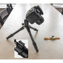 Oben CTT-1000 Carbon Fiber Tabletop Tripod and Oben SPA-1000 Arca-Type Smartphone Tripod Adapter Kit