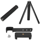 DigitalFoto Solution Limited Osmo Pocket and Smartphone Clamp Bracket with Extension Rod and Tripod